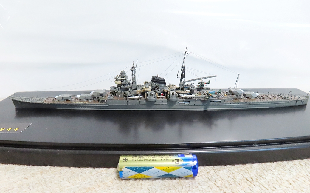 日本海軍 重巡洋艦 「鈴谷1944レイテ」1/750（ 完成品 ） フジミベースプラモデル