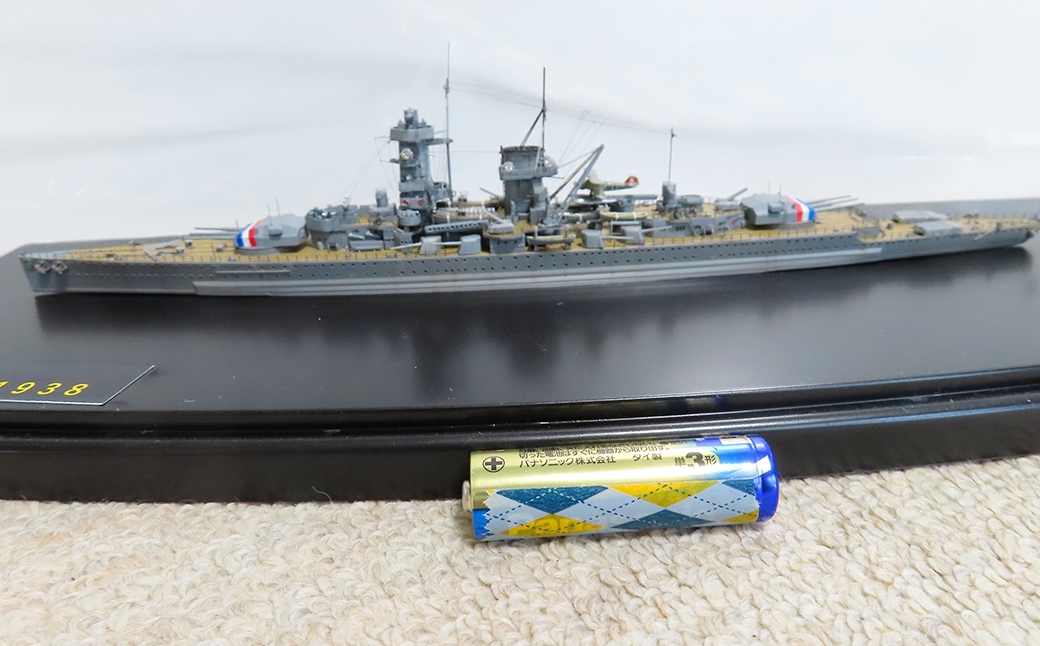 一点物 ドイツ海軍 装甲艦「グラフ ・ シュペー」1/700 （ 完成品 ） ピットロードベースプラモデル