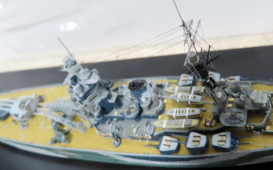プロプラモデラーが作る！一点物イギリス海軍戦艦ロドニー1/700トランペターベースプラモデル