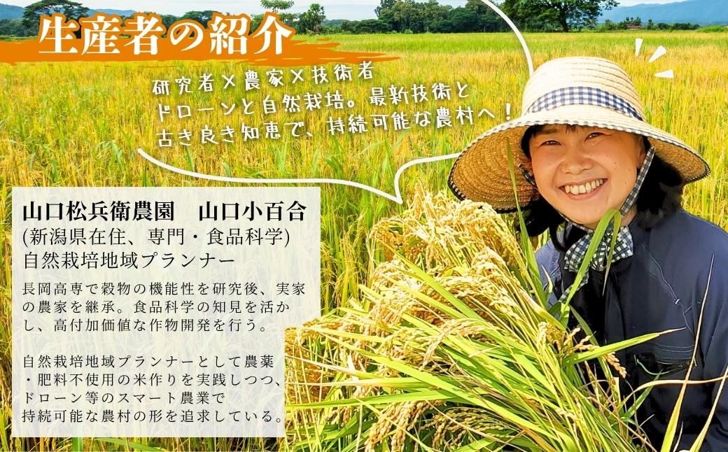 農薬不使用・化学肥料不使用の自然栽培　一度食べたら忘れられない