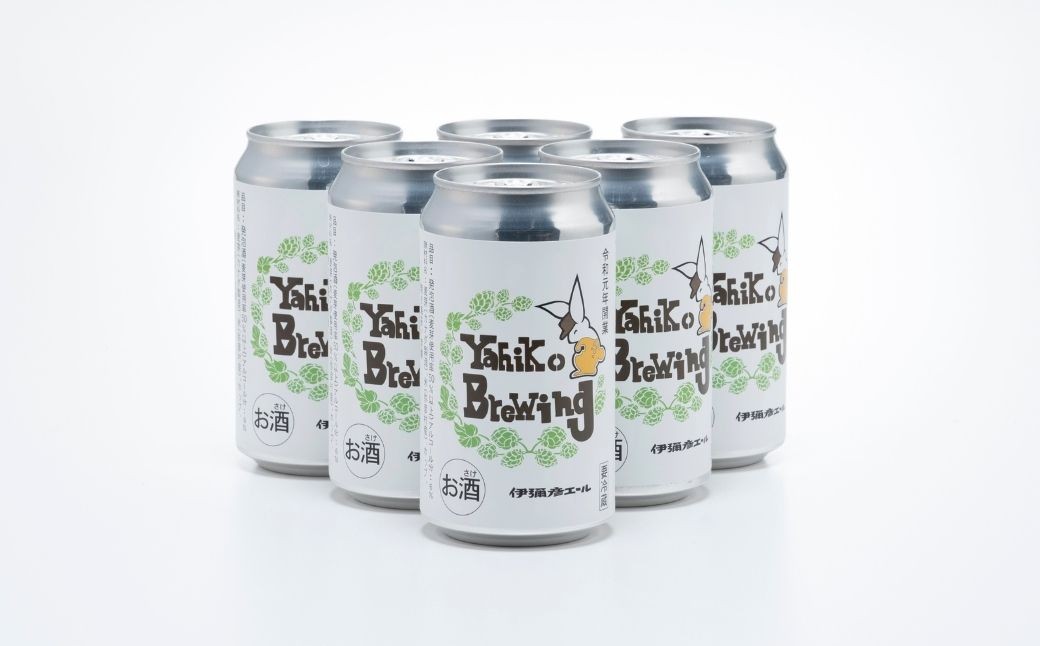 弥彦ブリューイング クラフトビール(発泡酒) 伊彌彦エール(缶・無濾過生)355ml×6本セット