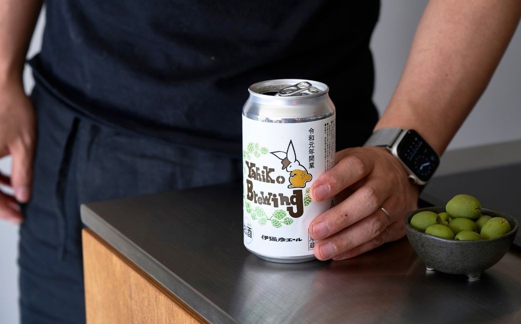 弥彦ブリューイング クラフトビール(発泡酒) 伊彌彦エール(缶・無濾過生) 355ml×12本セット