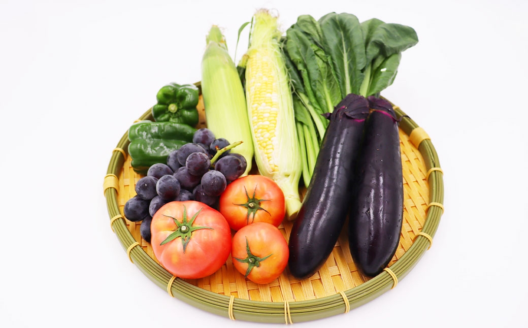 定番の野菜フルーツセット