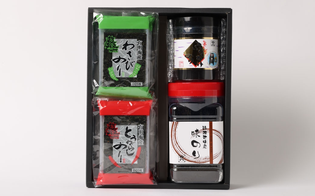 亀ちゃんのふりかけ・味付海苔 4種 食べ比べ ギフトセット