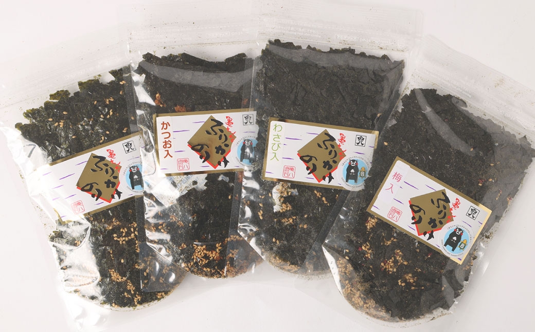 亀ちゃんのふりかけのり 4種 食べ比べセット