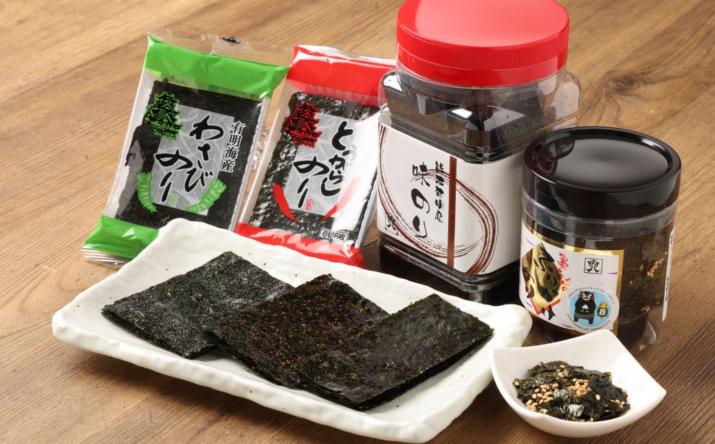亀ちゃんのふりかけ・味付海苔 4種 食べ比べ ギフトセット
