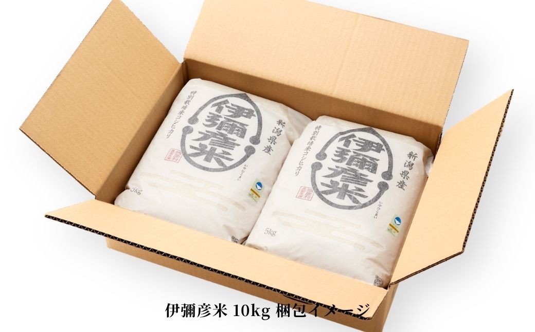 米 10kg 新潟 コシヒカリ 特別栽培米 伊彌彦米 (5kg×2) 