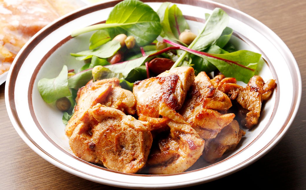 農家の手作り！スパイシーなタンドリーチキン