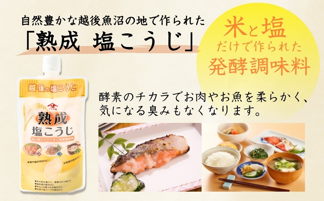 野菜・肉・魚～どんなお料理にも使える万能調味料　玄米と米こうじをじっくり発酵熟成