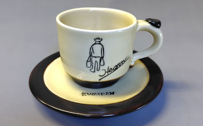 怪談 小泉八雲 ラフカディオハーン 陶器 工芸 コラボ カップ 島根 松江 人気