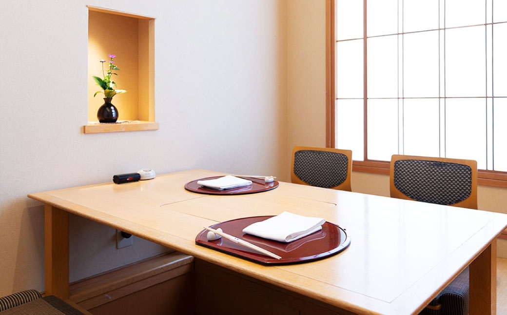 オーセントホテル小樽 日本料理 入舟 「四季会席」ディナーコース ペアお食事券