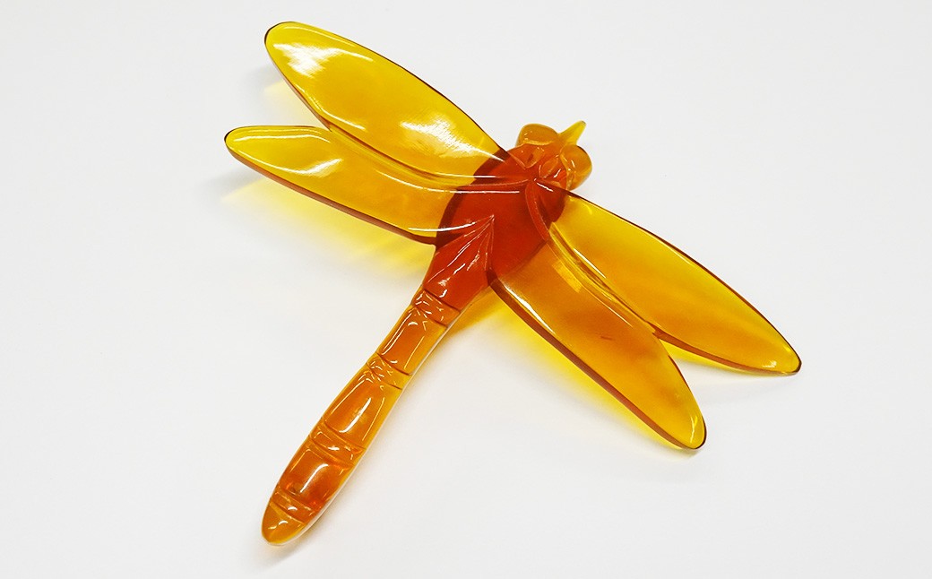 【本べっ甲】とんぼブローチ ／ アクセサリー ブローチ 鼈甲 べっ甲 トンボ 長崎県 長崎市