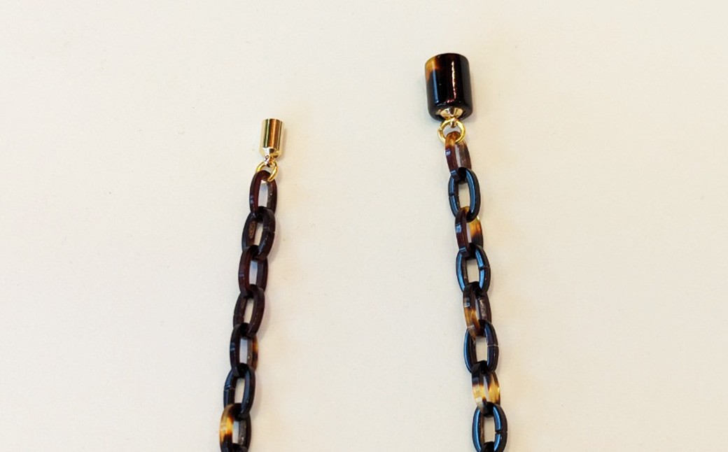 【本べっ甲】リングネックレス べっ甲 アクセサリー 