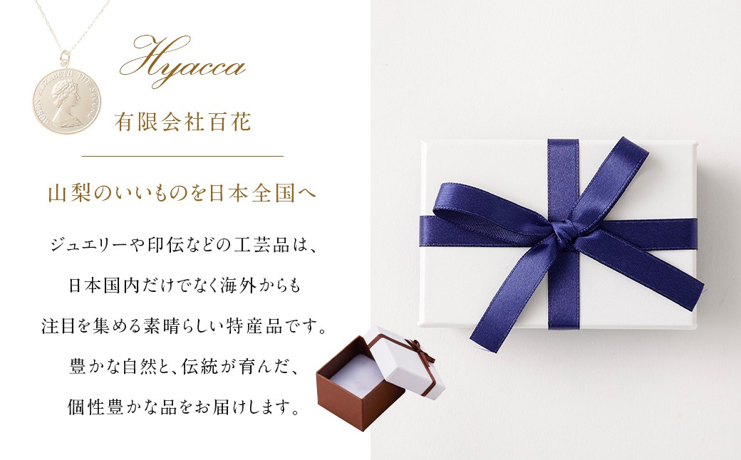 ネックレス K18 イエローゴールド プレス コインモチーフネックレス S