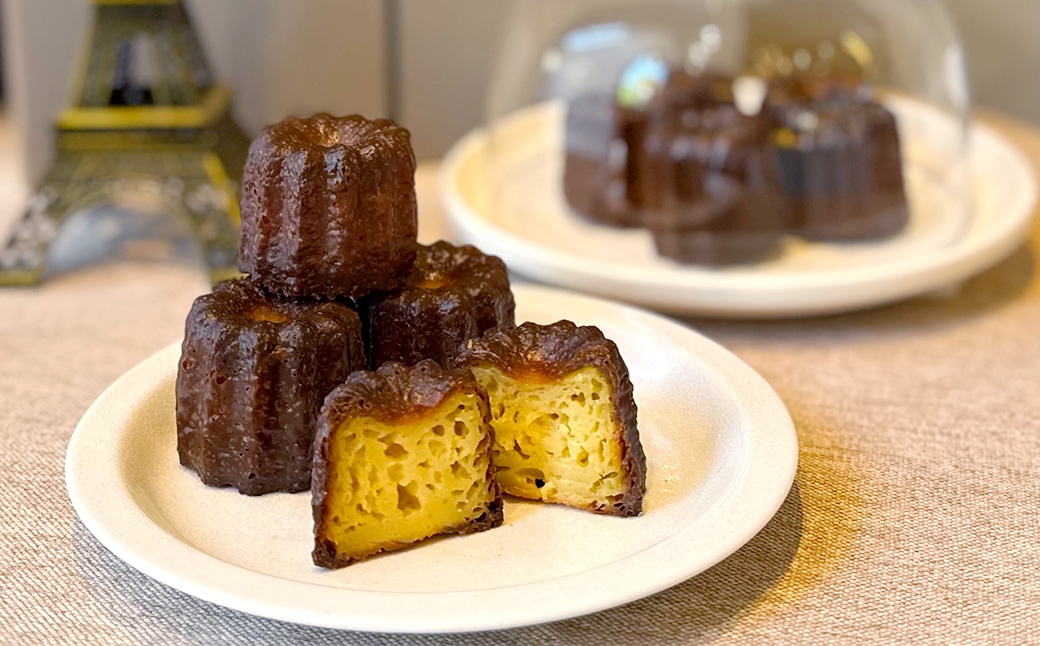 patisserie museカヌレ12個酒粕&ラム酒食べ比べセット