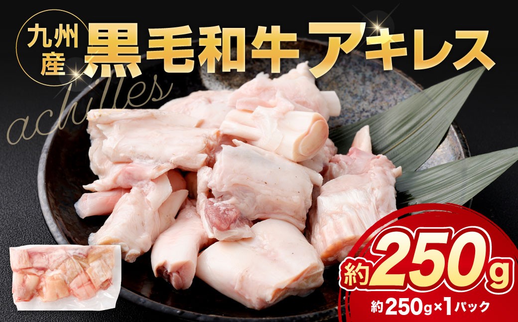 九州産 黒毛和牛 アキレス 約250g（約250g×1パック）