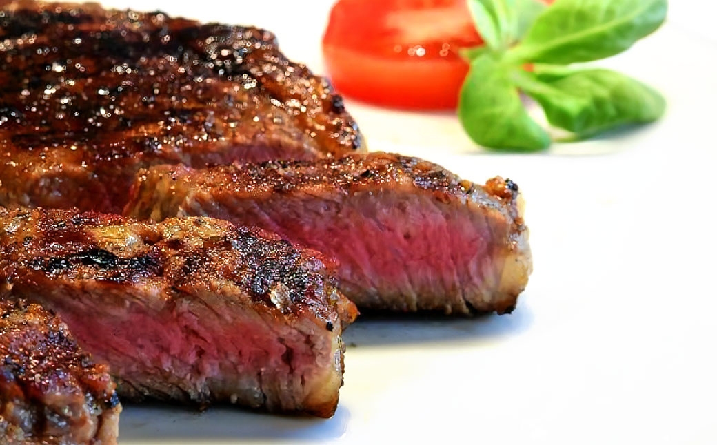 【 12回定期便 】 甲州牛ロースステーキ 200g × 3枚入