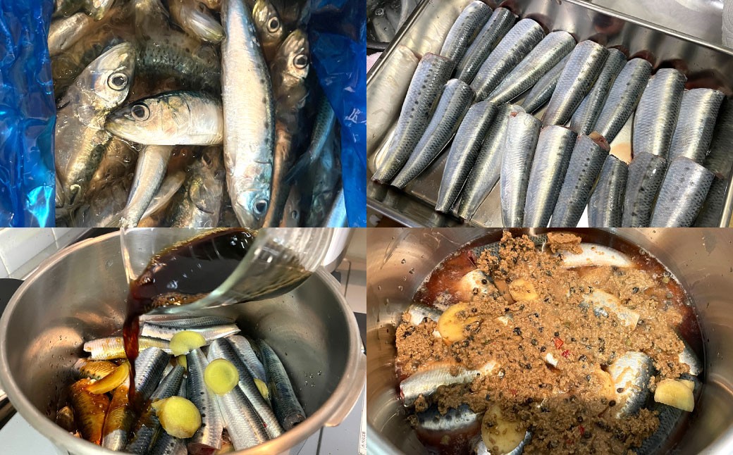 いわしのぬか炊き 120g 3個入