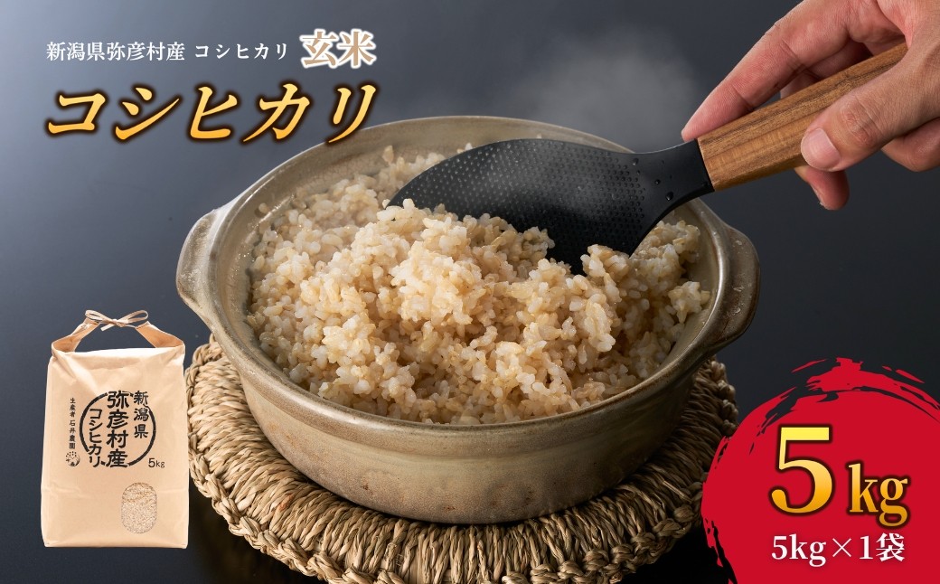 令和7年産 新潟県産 コシヒカリ 玄米 5kg
