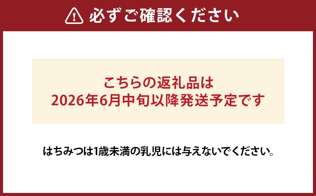 なまハチミツ180g　4本セット
