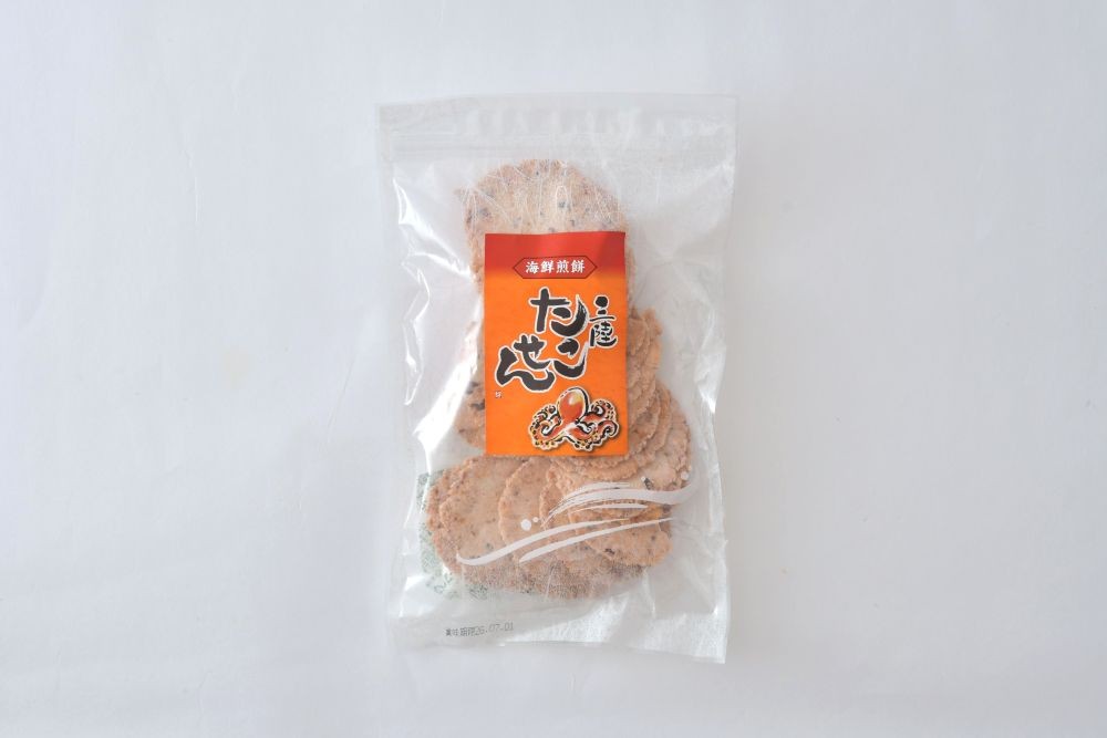 【訳あり】三陸 たこせん 大袋 選べる容量 160g×1～7袋｜ おつまみ  たこ 煎餅