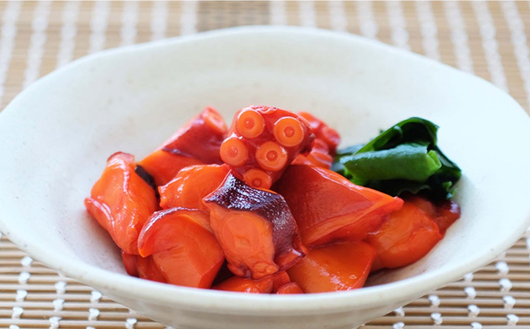 【3ヶ月定期便】国産味付けたこ 計15パック  1回あたり約900g （ 約180g×5パック ） タコ たこ 魚介類