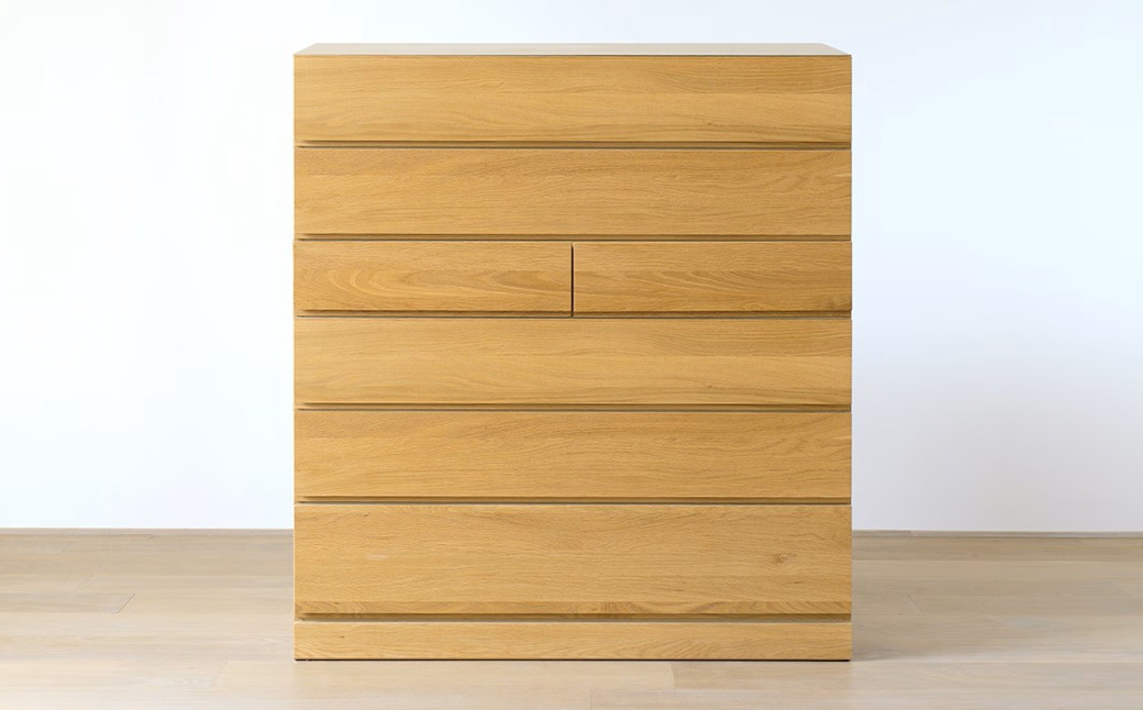 LECCE レッチェ 105ハイチェスト オーク