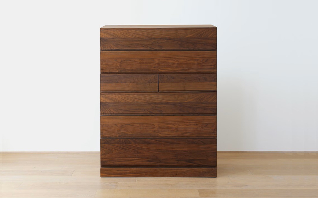 レッチェ90ハイチェストウォルナット