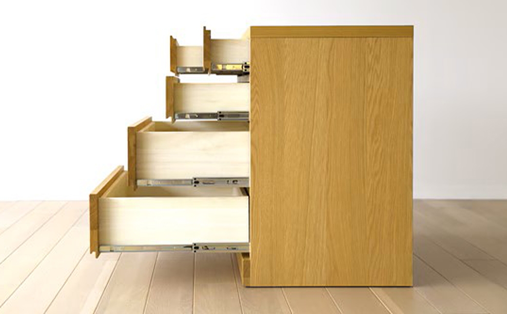 LECCEレッチェ80サイドチェストオーク