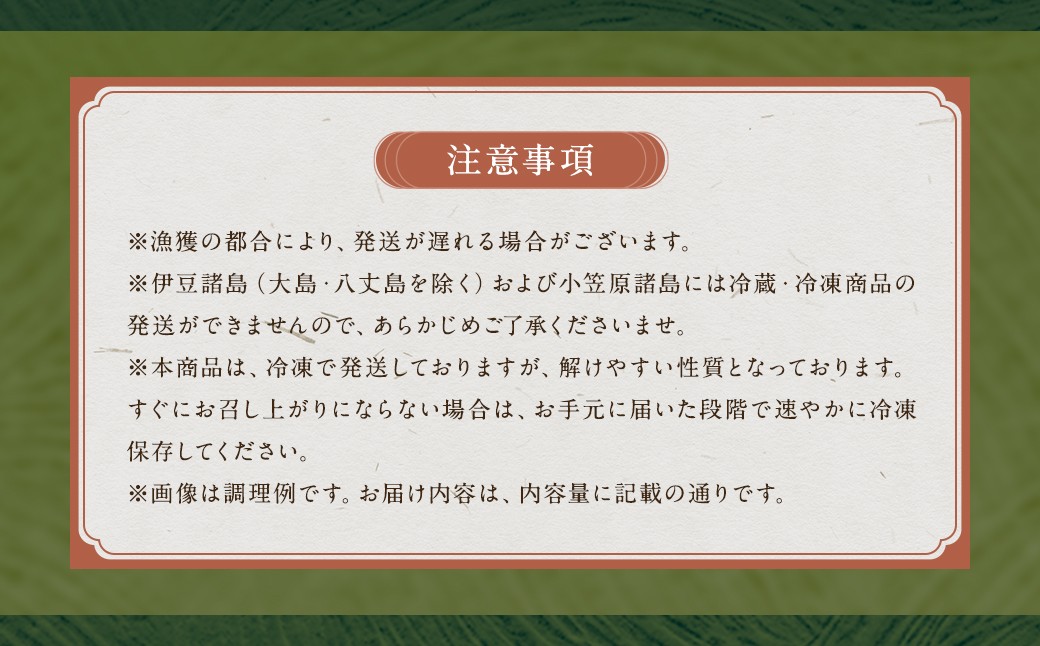 九絵 (クエ) の鍋セット (2～3人前) ／ 総重量2,084g 鍋だし汁 切り身 赤おろし 薬味ねぎ