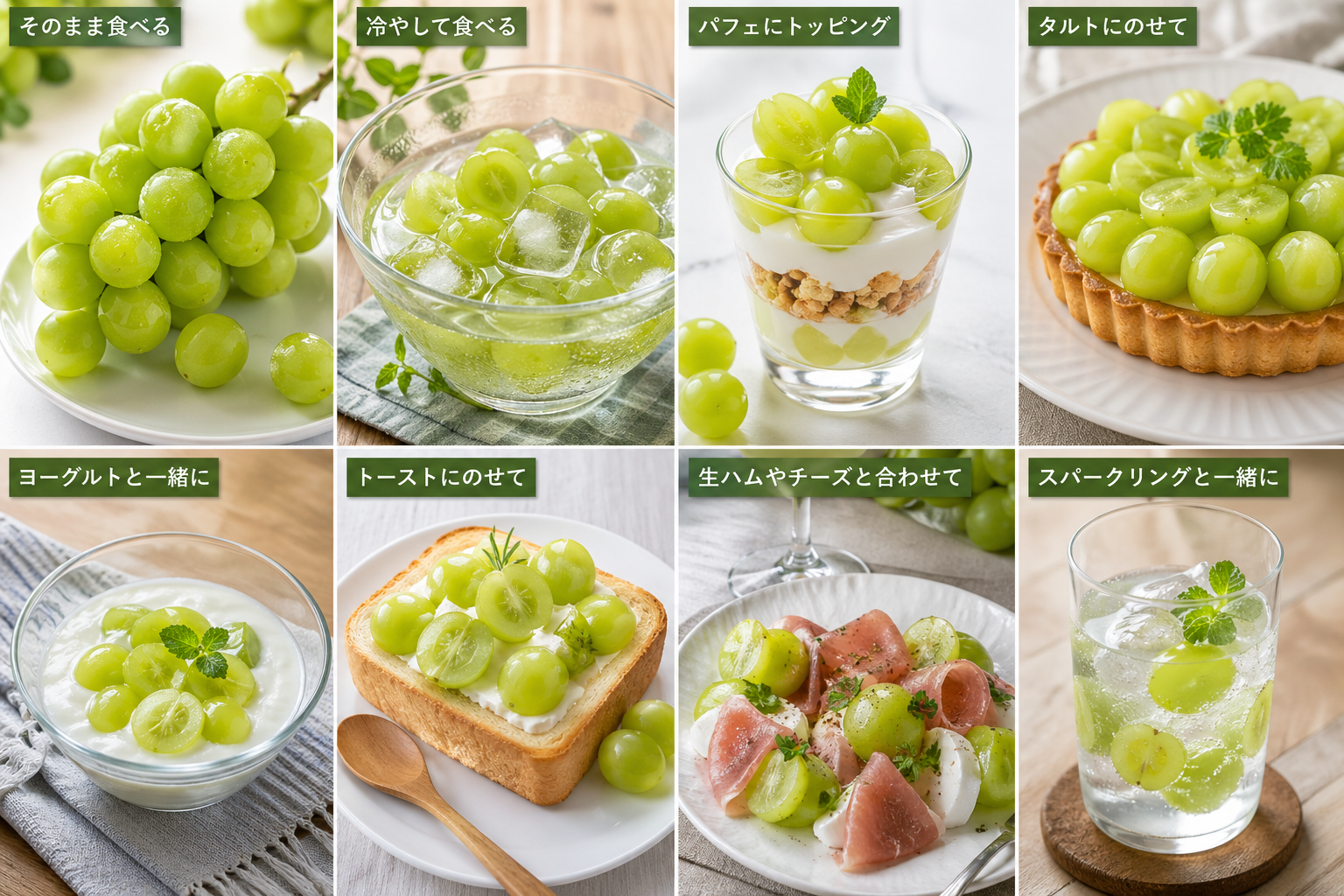 食べ方色々