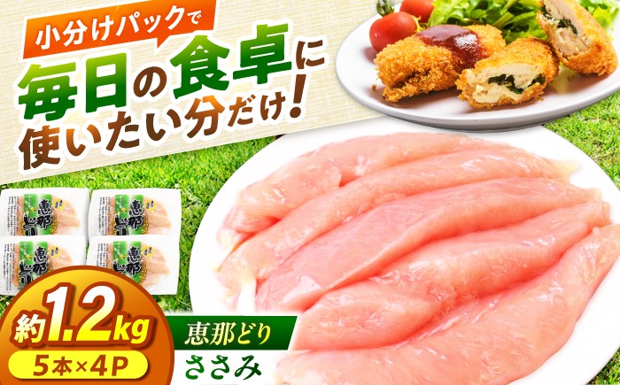 ささみ ササミ 産地直送 産直 鳥 ふるさと納税 肉 銘柄鶏 瑞浪 チキン 小分けパック ささみ ササミ 岐阜 瑞浪 銘柄鶏