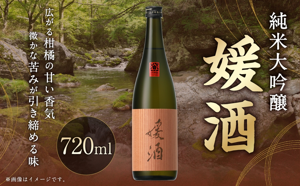 媛酒-himeshu-純米大吟醸 720ml お酒 酒 さけ おさけ 愛媛県【えひめの町（超）推し！（内子町）】（402）