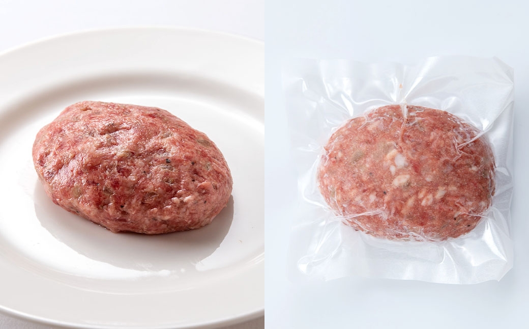 銘柄和牛の4種生ハンバーグ食べ比べセット