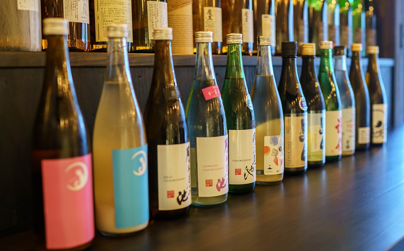 季節に応じて期間限定のお酒をラインナップ