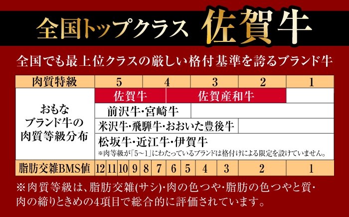 ジューシーで柔らかいA4 A5ランクの佐賀牛をステーキで