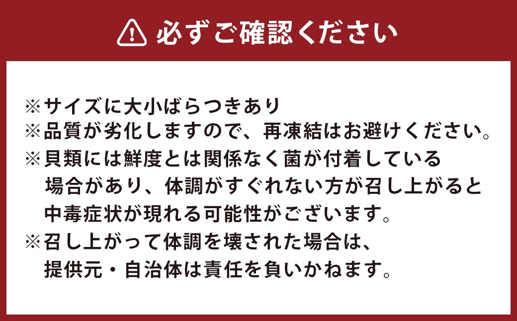 訳あり長崎県産冷凍牡蠣むき身約500g×2パック