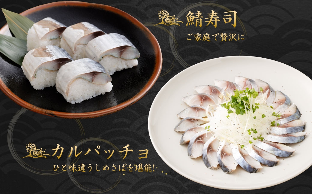 しめさば 1～1.2kg（100～120g×10パック）