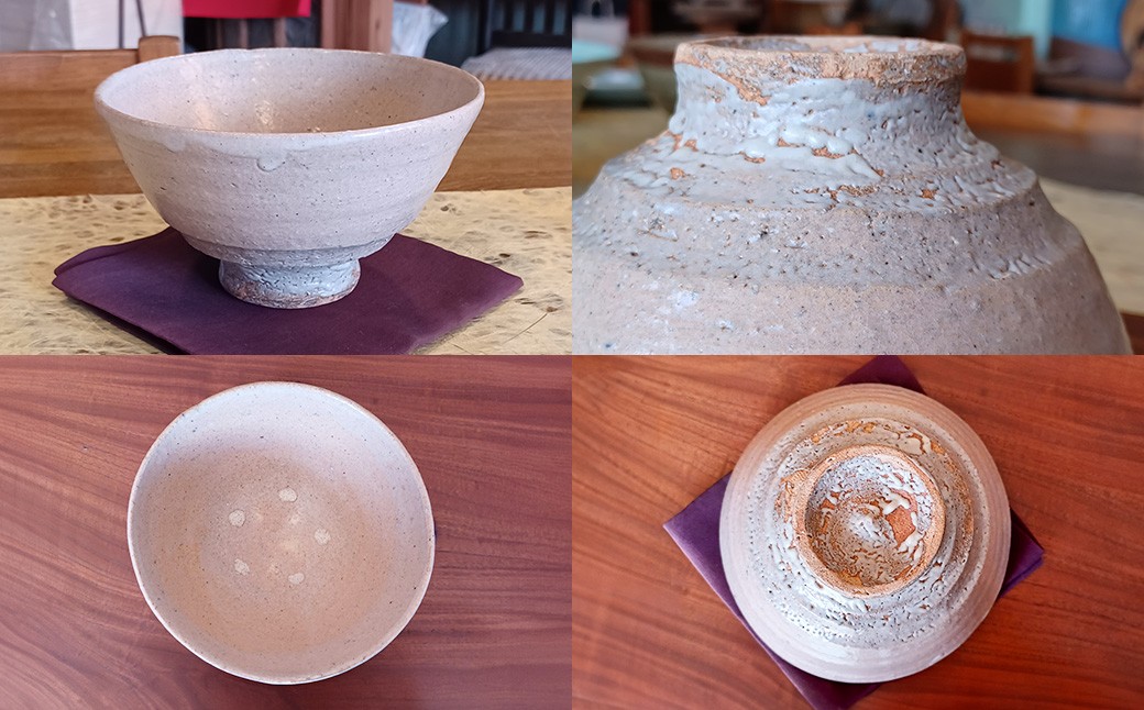 無双窯元大井戸茶碗抹茶椀桐箱入り