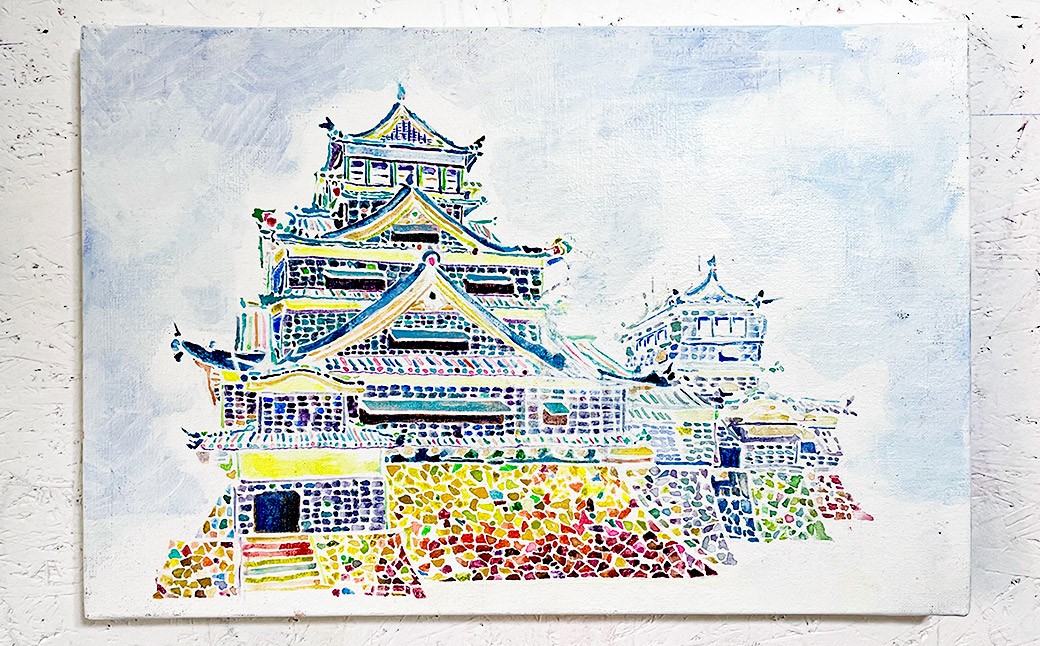 熊本城-天守閣-Ⅰ