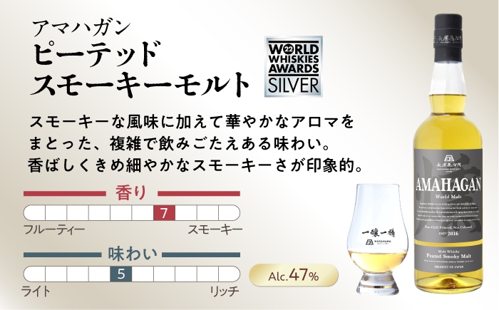 ウイスキー アマハガン 酒 ウィスキー AMAHAGAN お酒 モルト モルトウイスキー ハイボール 飲み比べ 長濱蒸溜所 人気