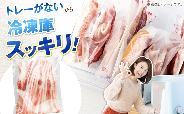 豚肉 小間切れ 豚バラ 薄切り スライス バラ肉 薄切り肉 バラ 小分け 冷凍 国産 パラパラ 白川町