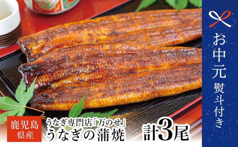 ■うなぎ専門店「万のせ」 うなぎ蒲焼（手焼き）