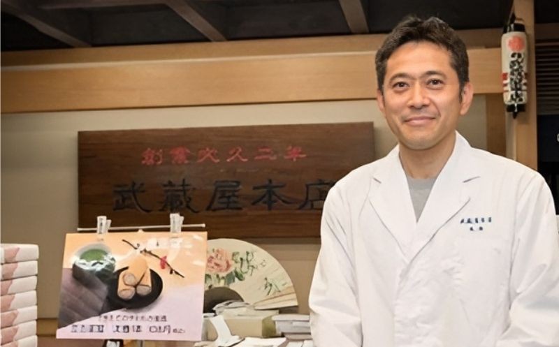 加須の不動ヶ岡不動尊の門前で創業１５０年以上、六代目店主が心を込めて作っています。
