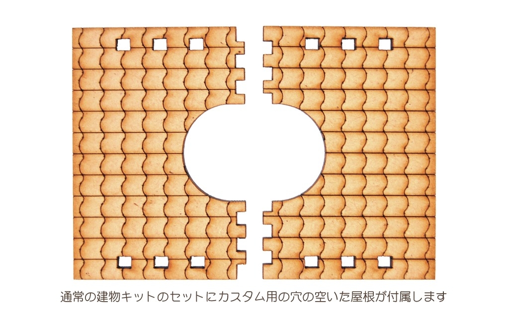 MDF製組み立てキット【Bセット】ジャパンシリーズ