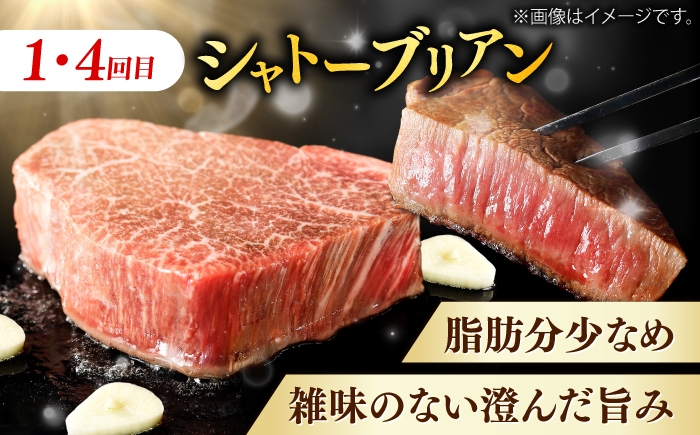 牛肉 定期便 シャトーブリアン サイコロステーキ サーロインステーキ
