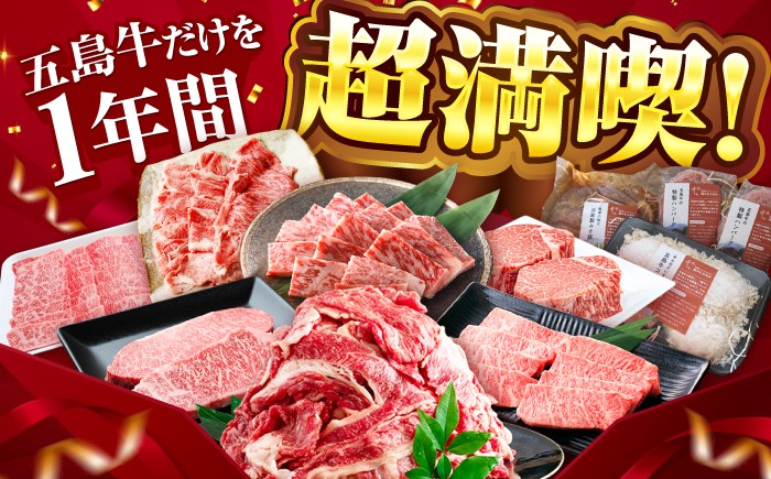 肉 牛肉 和牛 五島牛 ごとうぎゅう 五島市 長崎県 長崎 定期便 国産 九州 厳選 ブランド牛 ファミリー 特選 100万
