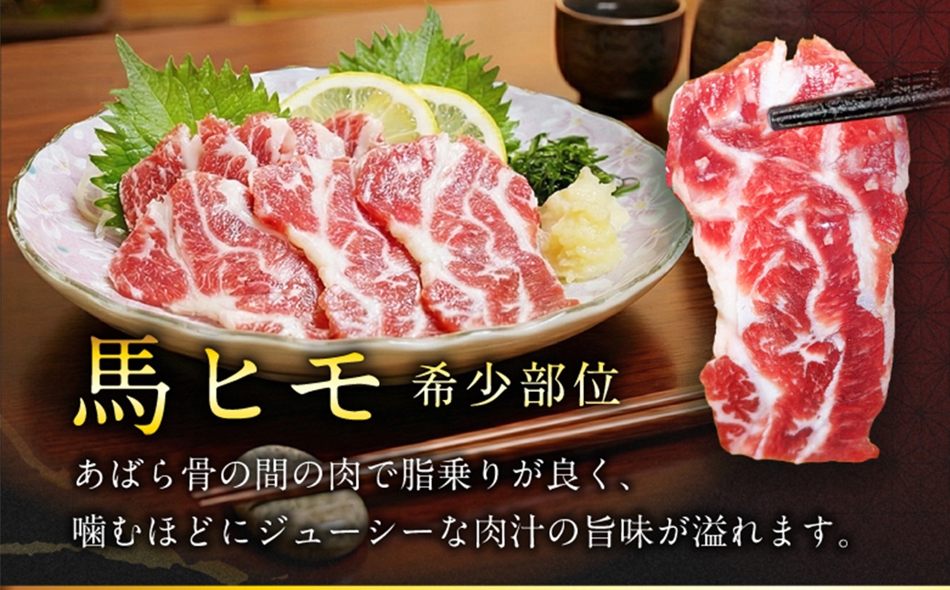 本場熊本馬刺し5種盛り約500g約500g