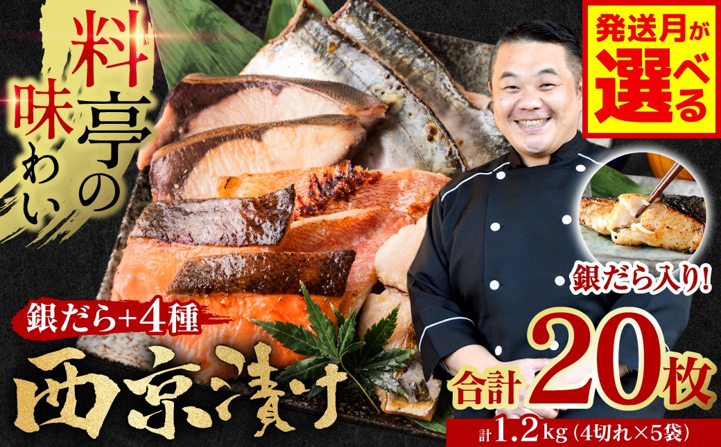 令和8年熊本地震復興支援 【選べる発送月】【訳あり】 厳選 鮮魚 西京
