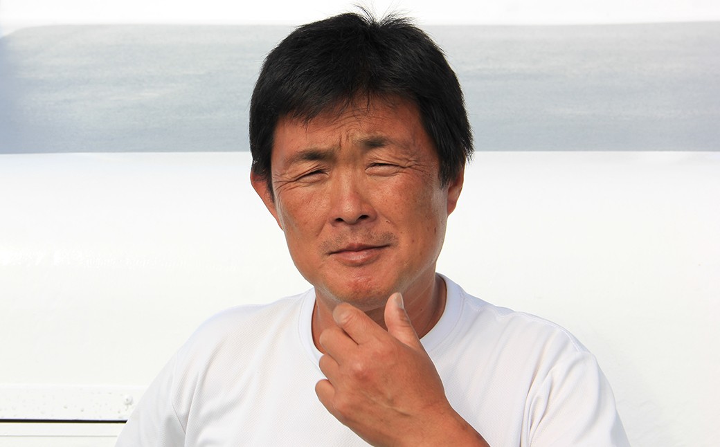 第三新生合同丸の本多船長。皆さまの楽しい思い出づくりを心を込めてサポートいたします。